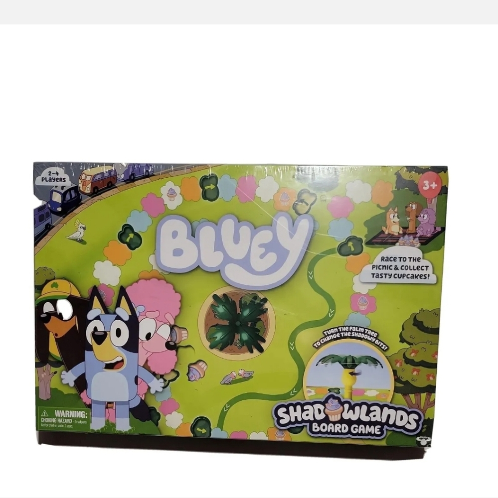 New Bluey - Shadowlands Board Game - Family Game Night Unpredictable Fun see pic
